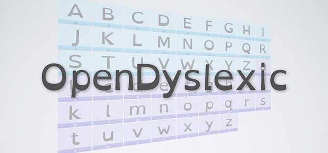 logo OpenDyslexic